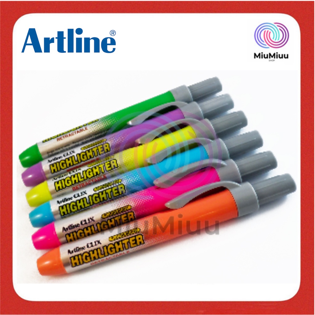 

D3W! STABILO HIGHLIGHTER ARTLINE CLIX EK-63 4.0 MM