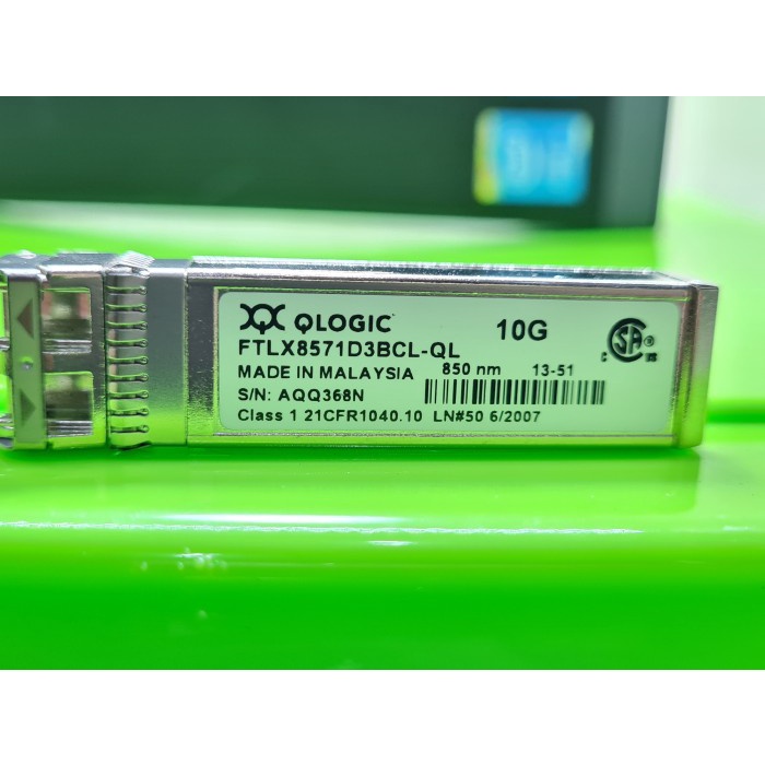 IBM 42C1816 Qlogic 10gbase-sr Sfp Optical Transceiver S_N_COMP