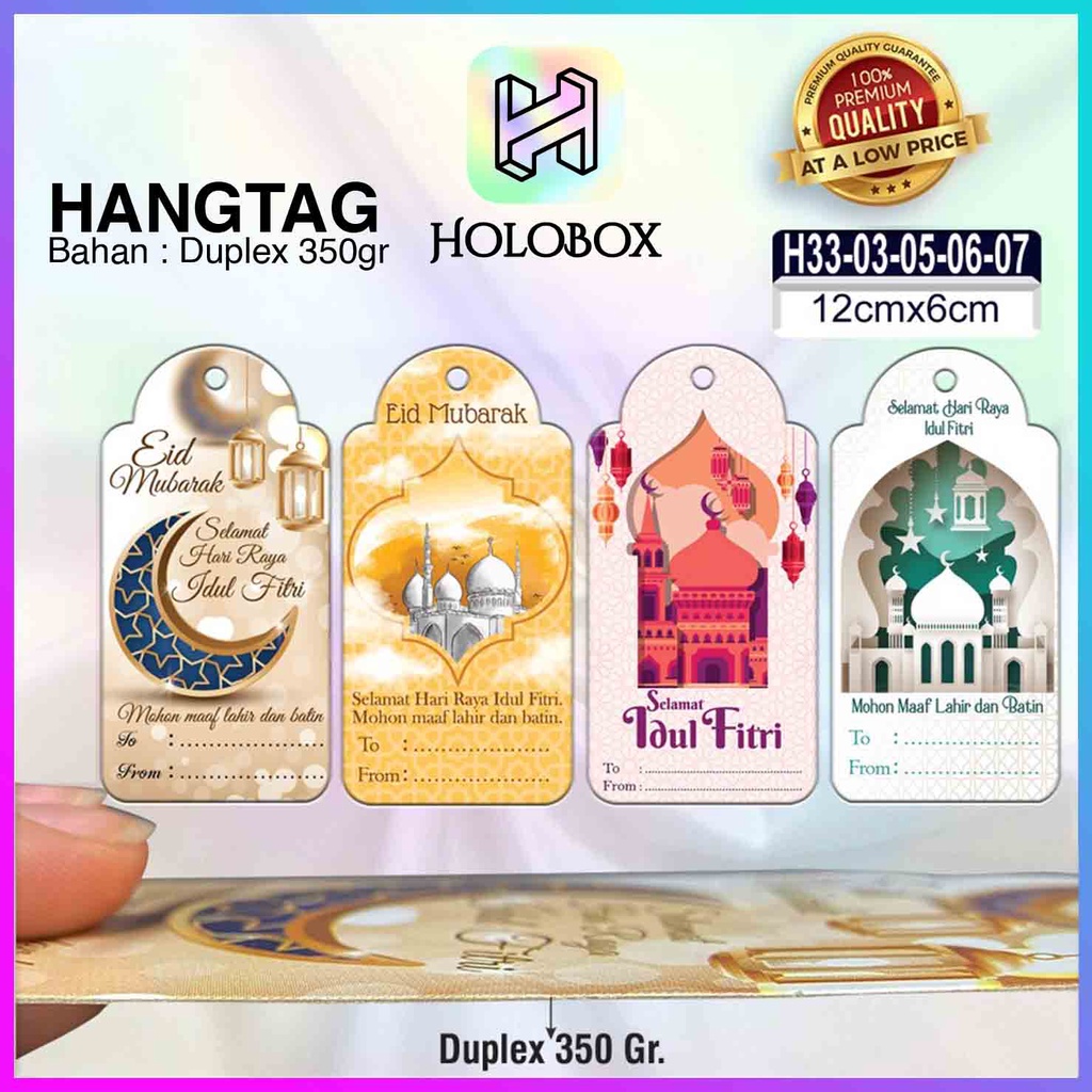 

Hangtag Idul Fitri|Hangtag Murah|Hangtag Hari Raya|Hangtag|6x12|H33