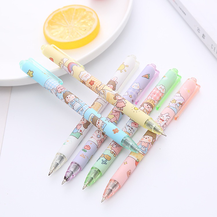 6pcs Pena Pulpen Pen Set Cetek Cetekan OSM-ST0292