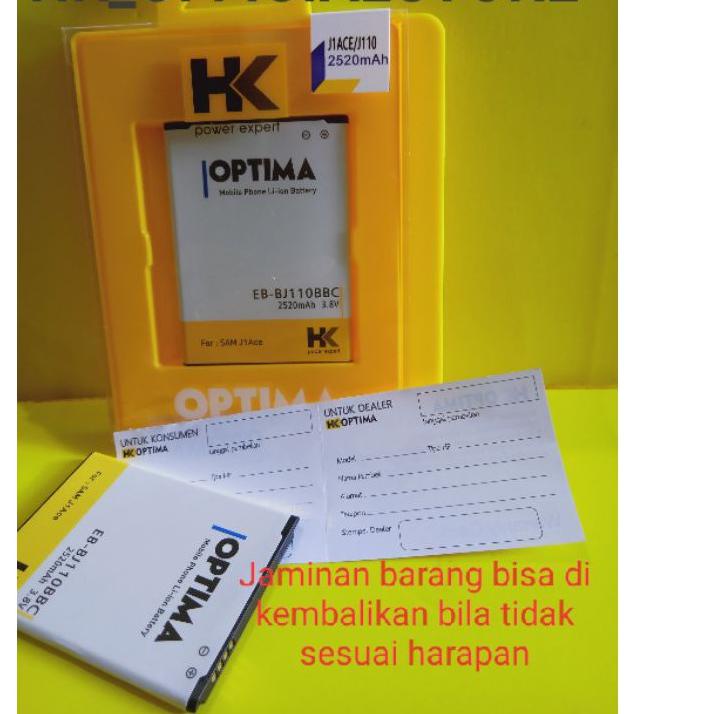 Grosiran Murah Baterai HK Samsung J1Ace j110 j1 ace  Double IC 2520mAh mantab murah