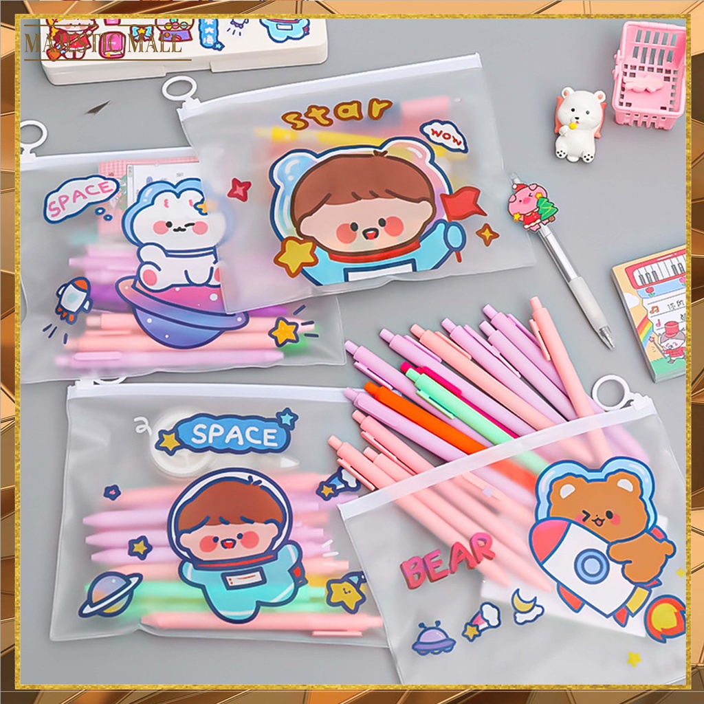 

Zipper Bag Cartoon Pouch Tempat Pensil Tas Pouch Kosmetik Transparan Pencil Motif Serbaguna Import COD 1010
