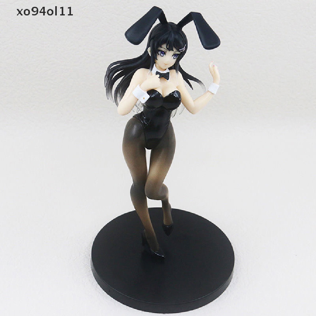 Xo Anime Rascal Not Dream of Bunny Girl Senpai Black Mai Sakurajima Figure OL