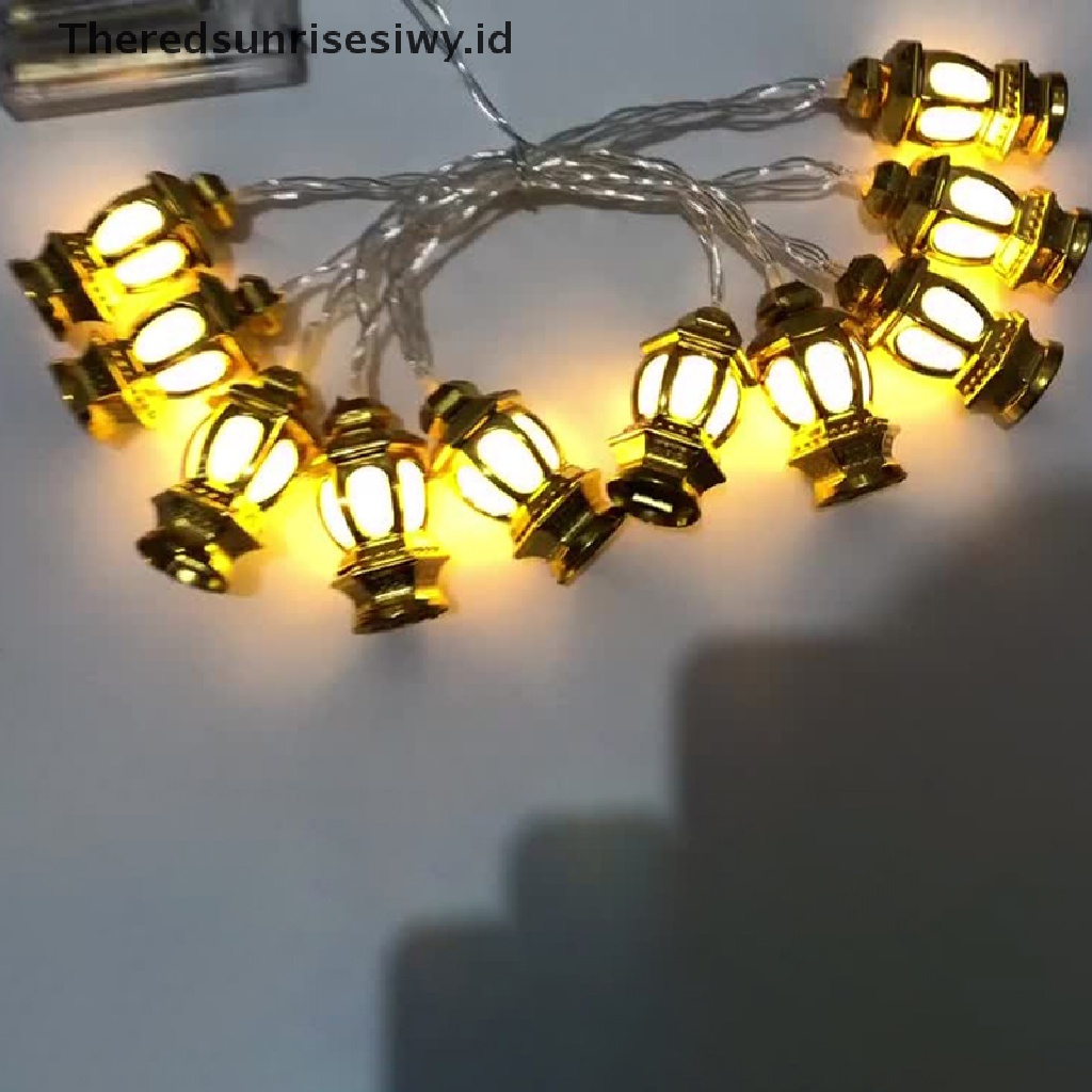 # Baju Lebaran # Lampu String Led Pesta Idul Fitri Eid Mubarak Ramadhan Kareem Decor Led Light~