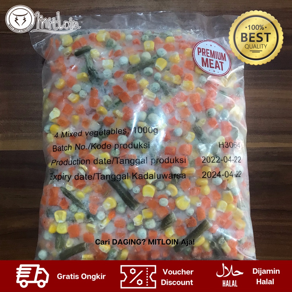 

Mix Vegetable 1kg