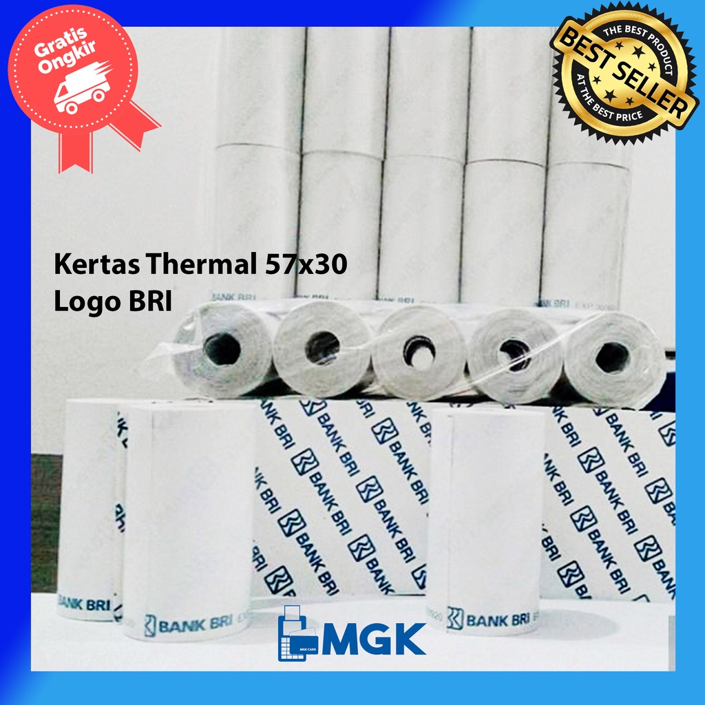 

KERTAS THERMAL EDC AGEN BRILINK UKURAN 58 TEBAL