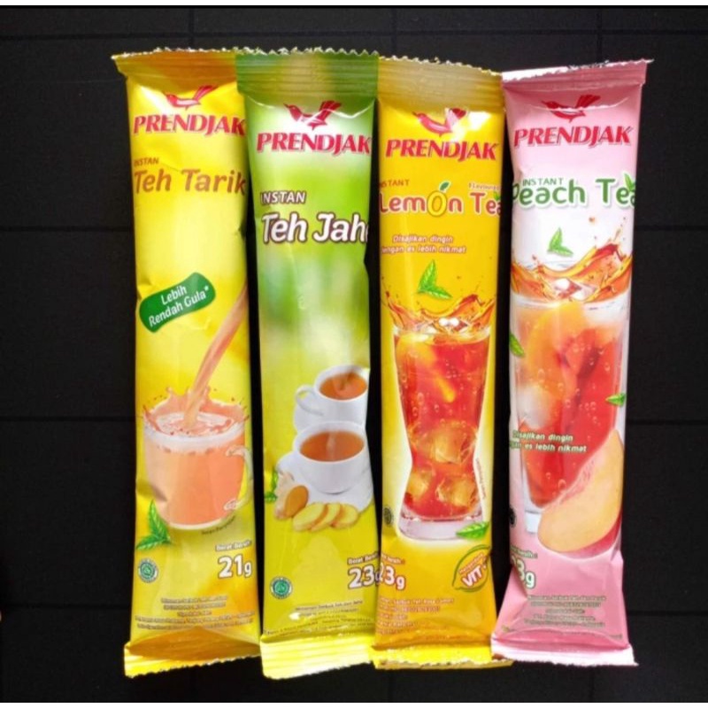 Instant Peach Tea Prendjak Peach Tea Matcha Latte Prendjak Teh Hijau Green Tea Prendjak Teh Peach Pr