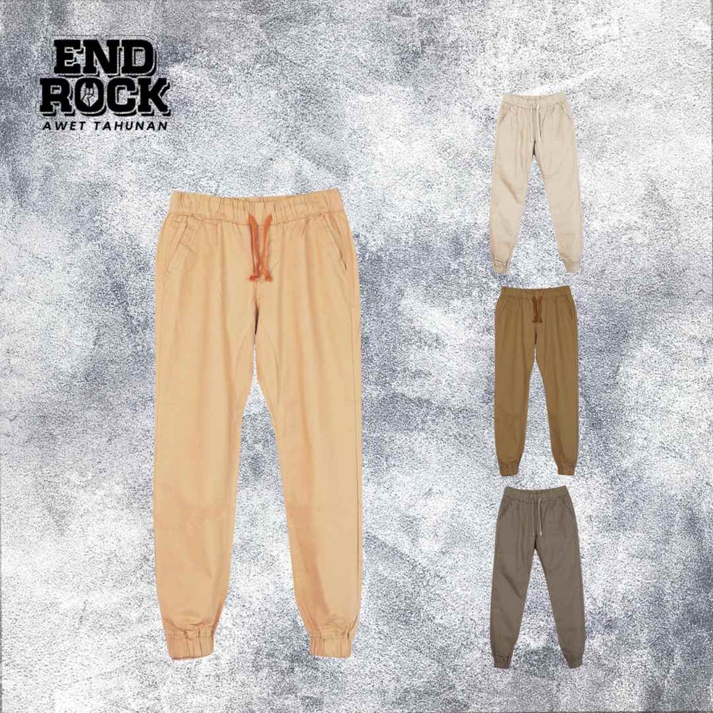 Original celana chino pria bawah kaki joger SELLO 001