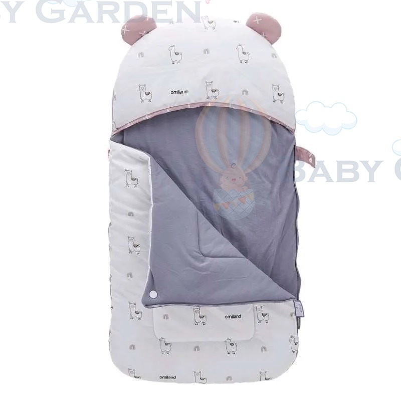 Omiland sleeping bag alpaca peach