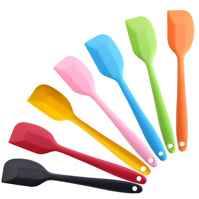 20/28CM Spatula Silikon Tahan Panas / Spatula Masak / Spatula Kue Spatula Silicon Tahan Panas