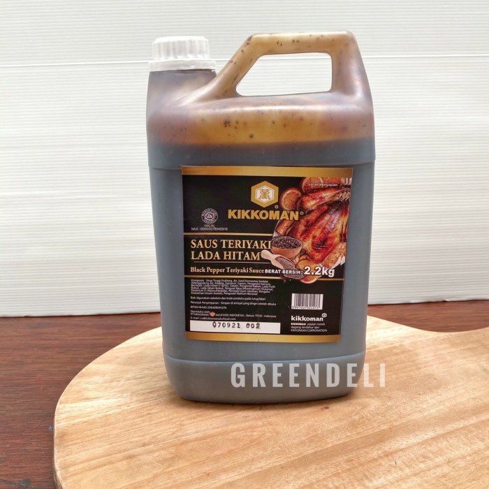 

Kikkoman Saus Teriyaki Lada Hitam 2.2 KG