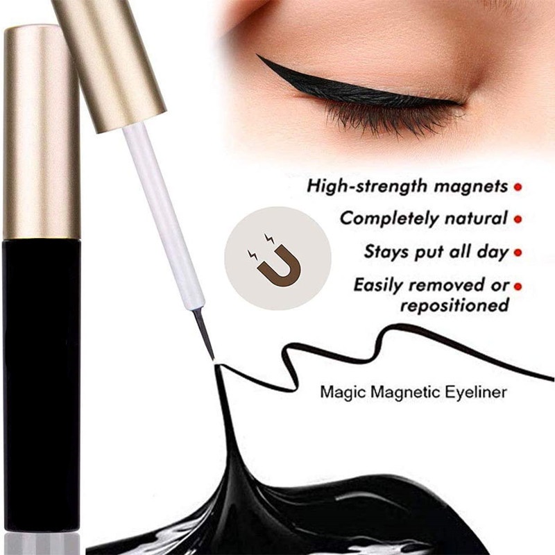 [Isi 3 Pasang + Eyeliner] Eyelash Magnetic Eyeliner / 3D Premium Silk Eyelash Magnetic