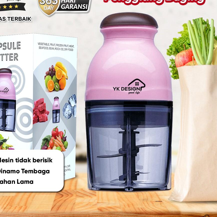 ✻ Blender Penggiling Daging / Blender mini Capsule / penggiling daging ,buah bermerek YK DESIGN YK-1