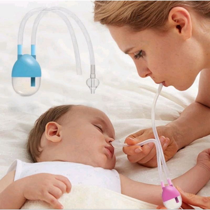 LUSTY BUNNY Nasal Aspirator ANA 0002 DOUBLE TUBE Free Box - LustyBunny Alat Sedot Ingus Bayi