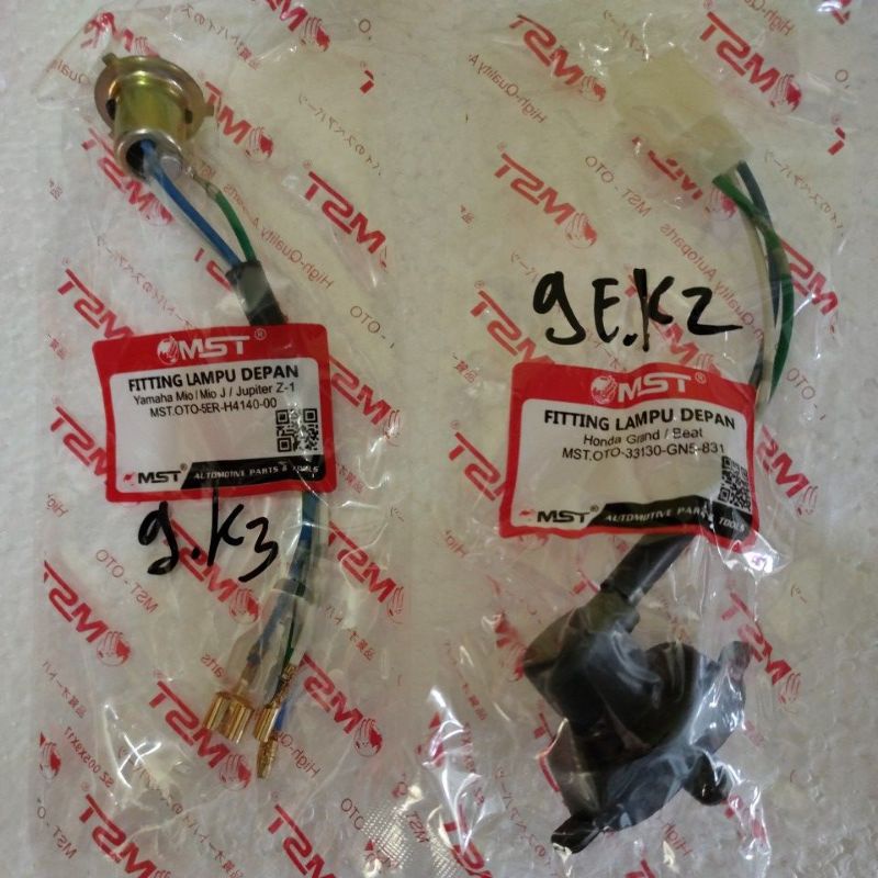 piting lampu depan Grand,Beat/Fiting lampu depan Mio,Mio J,Jupiter Vega MST OTOPARTS