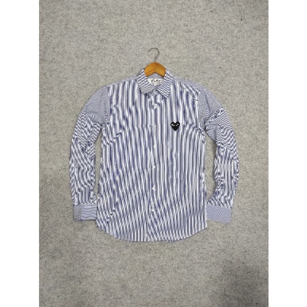 kemeja panjang pria play cdg