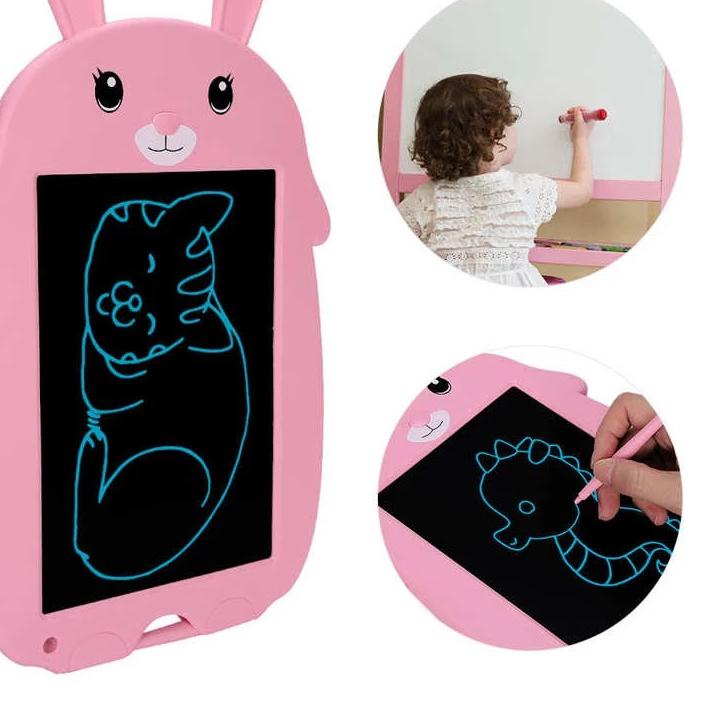 ♡ TABLET gAMBAR lcd Writting Papan Tulis Model KELINCI LCD Drawing - Tablet anak LCD Writing Tablet 