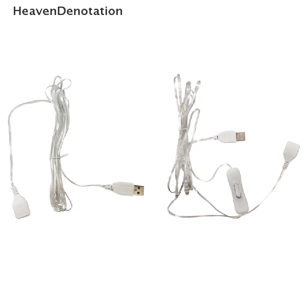 [HeavenDenotation] Kabel Extension Kawat Extender 3meter Untuk Lampu String LED Dekorasi Pesta Pernikahan HDV