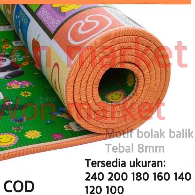 ✭ karpet foam PE motif bolak balik | tikar karakter | tikar karpet jumbo | ukuran    ✸