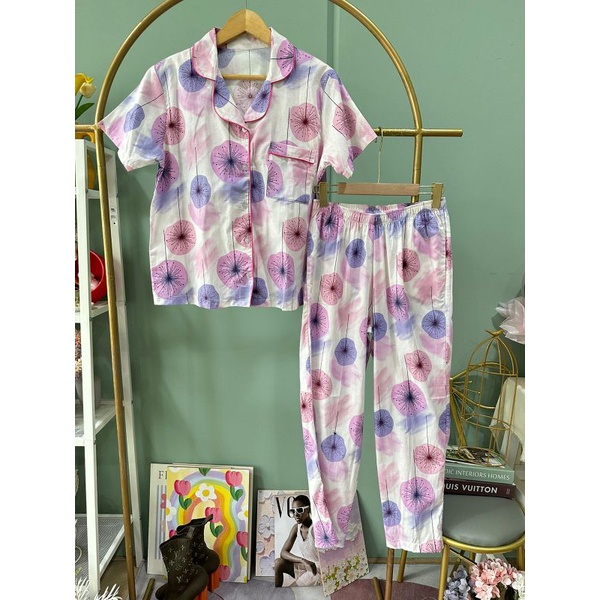 Wcl** set pajamas cotton