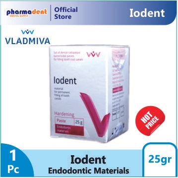 Iodent, Pasta Pengerasan, Endodontic Materials (Vladmiva) 25 g