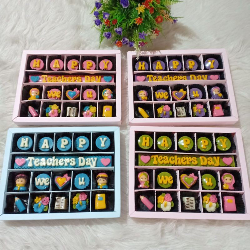 

✨NEW✨ -Hadiah Hari Guru ' Coklat Happy Teachers Day' | sekat 20- 1.1.23