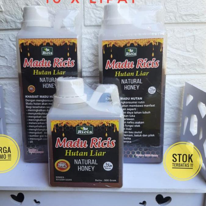 

Termurah ✅⭐ [[ ASLI 100% ]]MADU HUTAN ASLI LIAR BEEPOLEN MADU MURNI MADU ALAMI NETTO MADU MURNI madu ricis 500 GRAM
