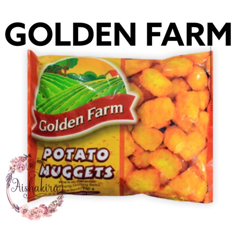 golden farm potato nuggets 750 gr