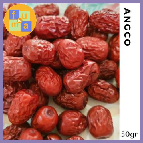 Angco 50gr / Kurma Cina / Hongzao / Red Dates / Kurma Merah