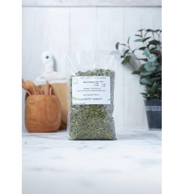 

◘ 1000gr Pumpkin Seed (Biji Labu) - Kuaci - Mentah - Grade AAA ☏