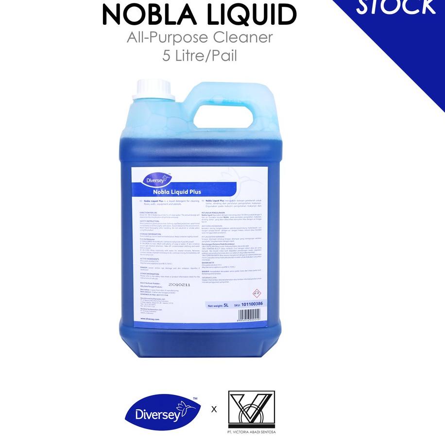 Ready Stock▲Diversey Nobla Liquid Plus - Multi-Purpose Cleaner (Cairan Pembersih Multifungsi)☯