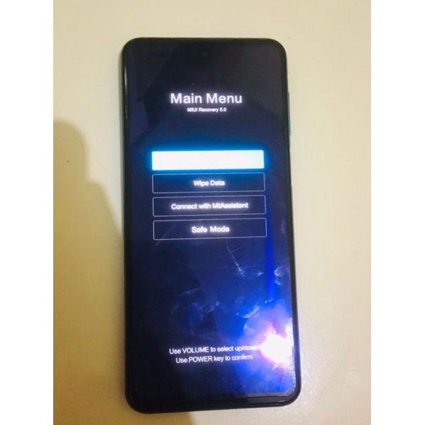 Xiaomi Redmi Note 9 Pro Restart