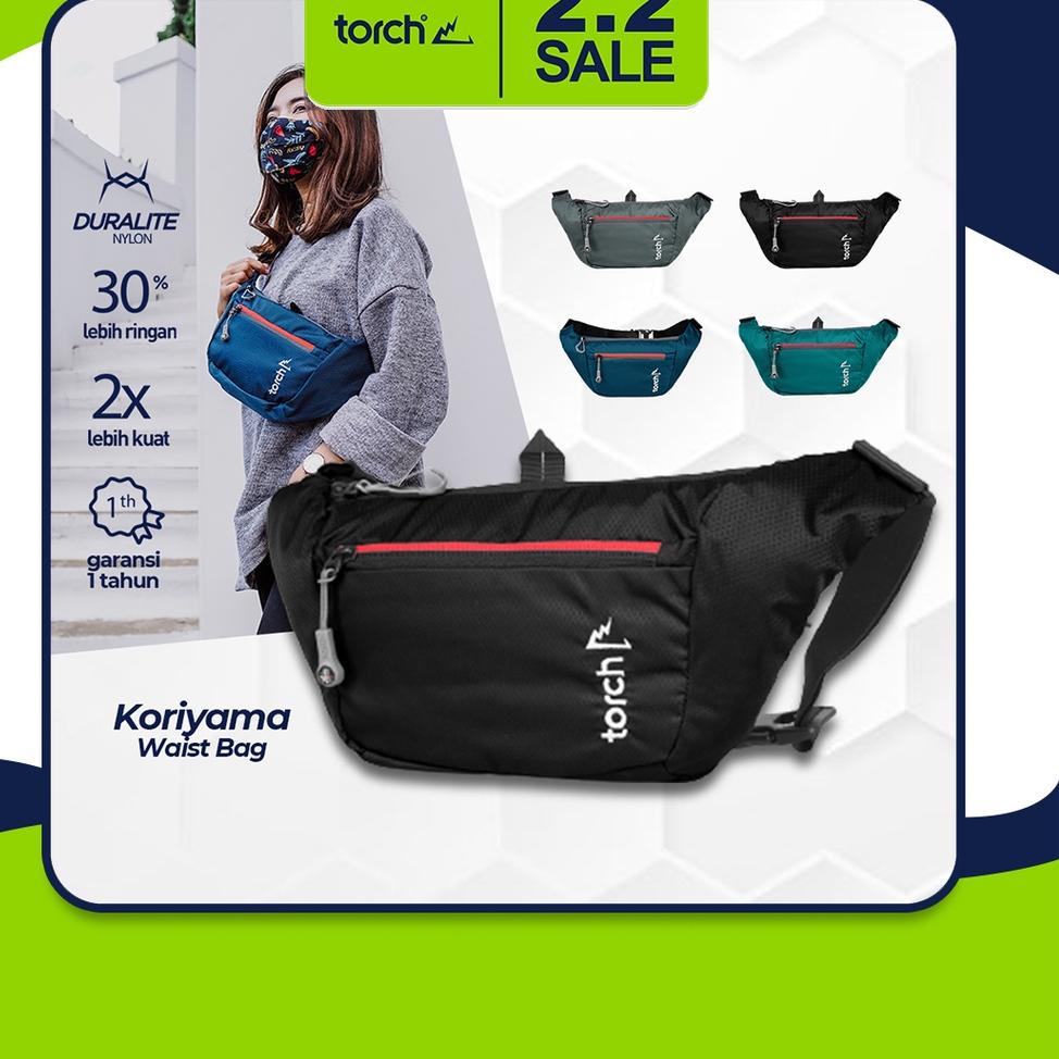 Terlaris TORCH Tas ggang - Waist Bag Koriyama