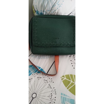 tas preloved hijau botol