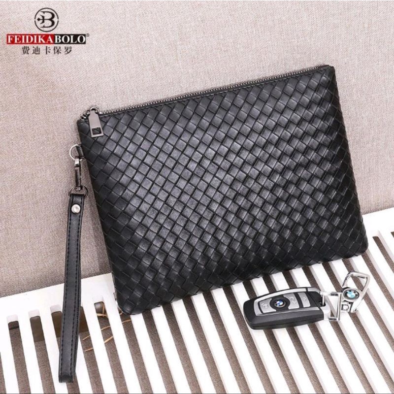 Clutch Hand Woven Tas Tangan Pria Wanita