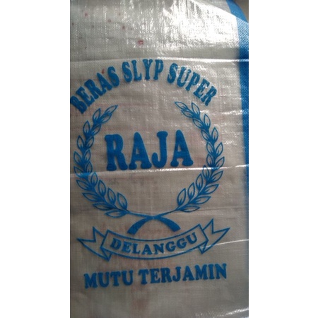 Karung Kemasan beras 25kg cap Raja