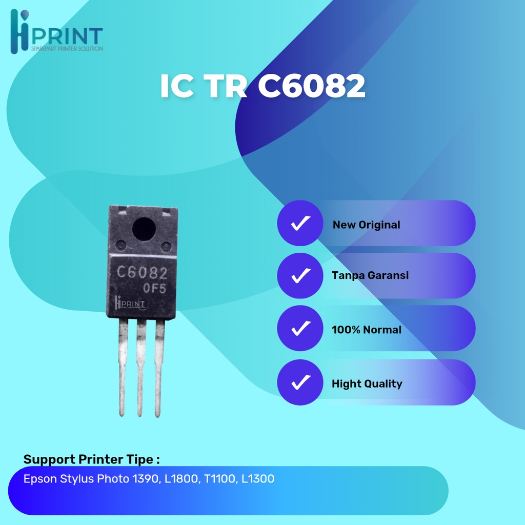 IC TR C6082 Transistor Mainboard Printer Epson T1100 L1300 1390 L1800 New