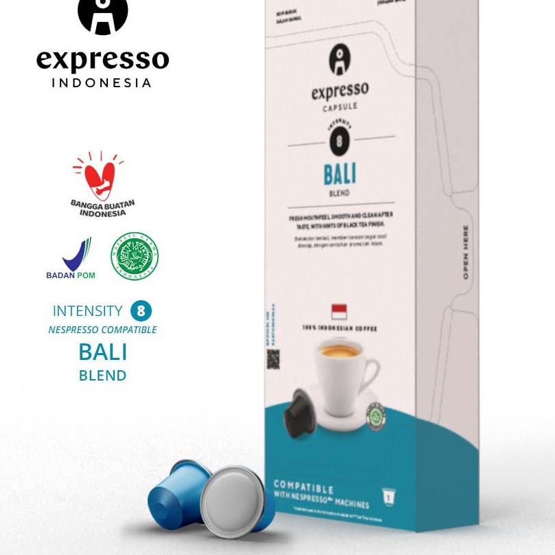 

♛ Expresso Indonesia - Reguler Capsule - Nespresso Compatible - Bali Blend ♀