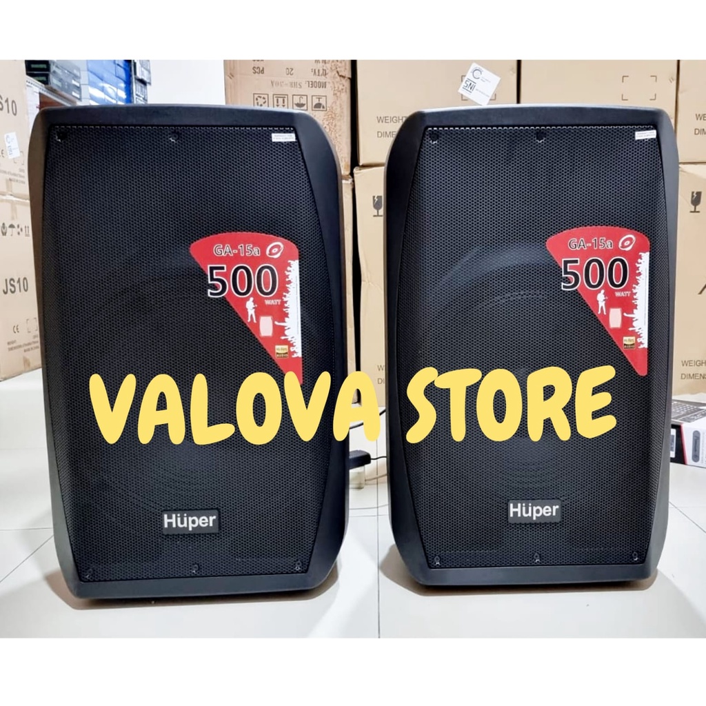Speaker Aktif HUPER GA 15A / GA15A / GA-15A 15 INCH ORIGINAL