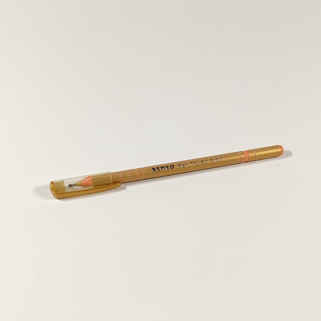 

Kenko Pen TIL-S2 Gold 0.7mm Tinta Hitam