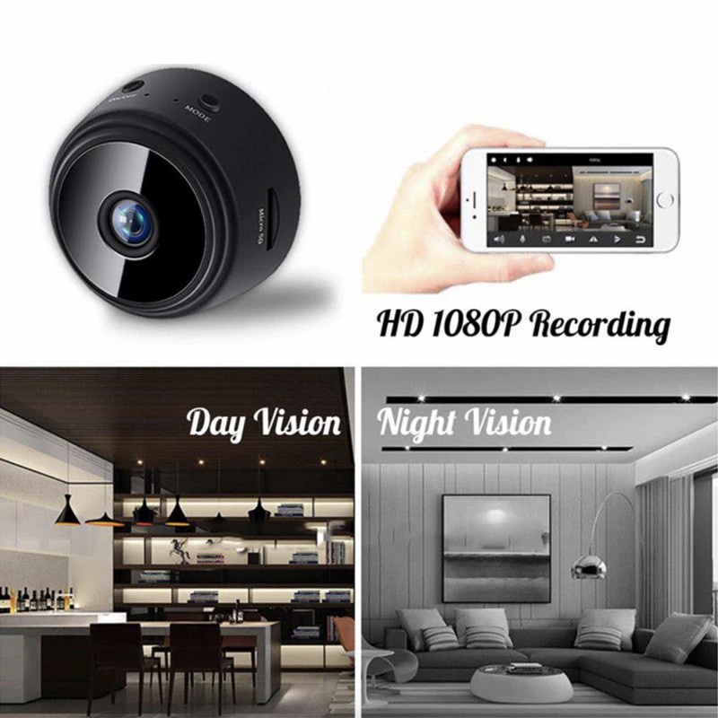 WiFi IP Camera CCTV Wide Angle HD1080p