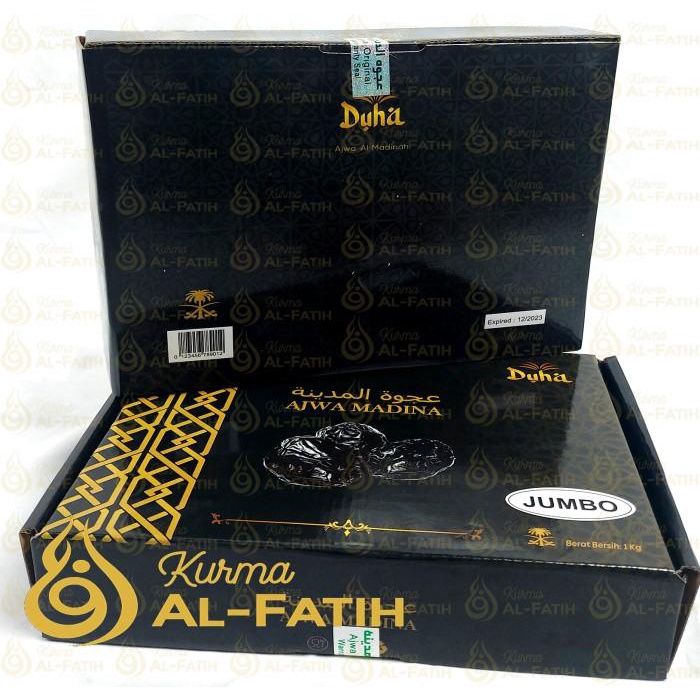

Kurma Ajwa Jumbo 1Kg Kurma Nabi Asli Madinah Premium Super Xl 005