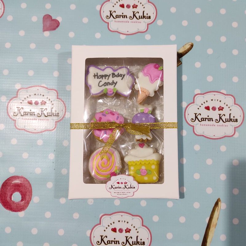 

HAMPERS, SOUVENIR KUKIS TEMA LOLLIPOP