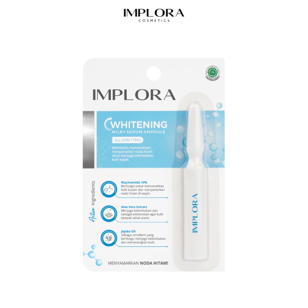 Implora Whitening Milky Serum Ampoule