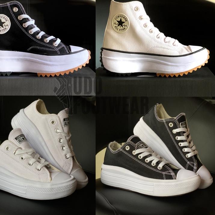 MALL Converse Chuck Taylor All Star Move Canvas Platform Converse Platform Move Women Men Impor sepa