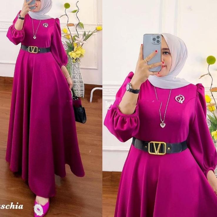✹ GAMIS XXL / ANNA DRESS // SEPHORA MAXY  PREMIUM + BELT // DRESS PESTA /GAMIS FASHION / DRESS JUMBO