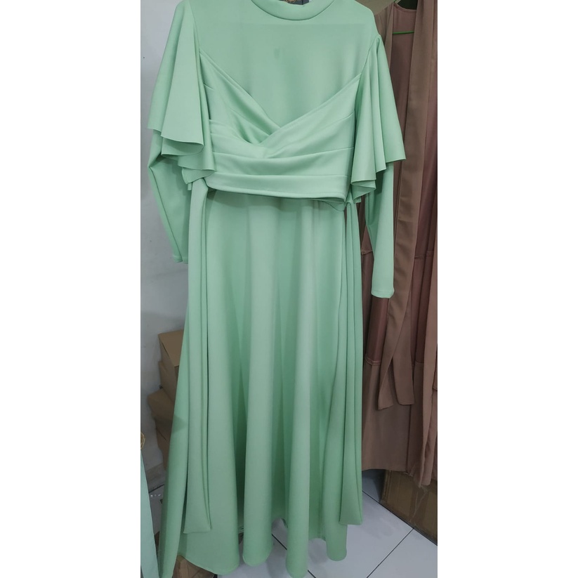 louisecollection 734#dres fashion muslim TERBARU dres muslim//clara maxi dress