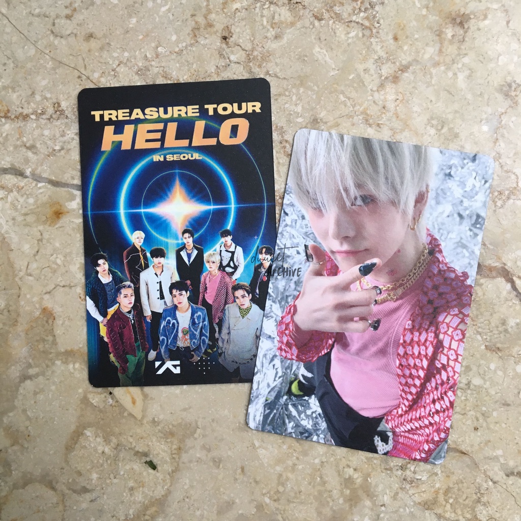 [Ready] TREASURE YOSHI Weverse Membership Booth Benefit photocard pc