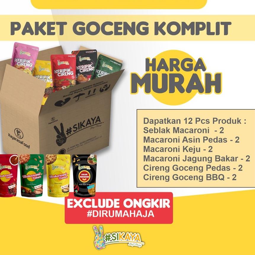 

♡ Paket Goceng Komplit PSBB (Promo Saat Butuh Berhemat)-Sikaya ➨