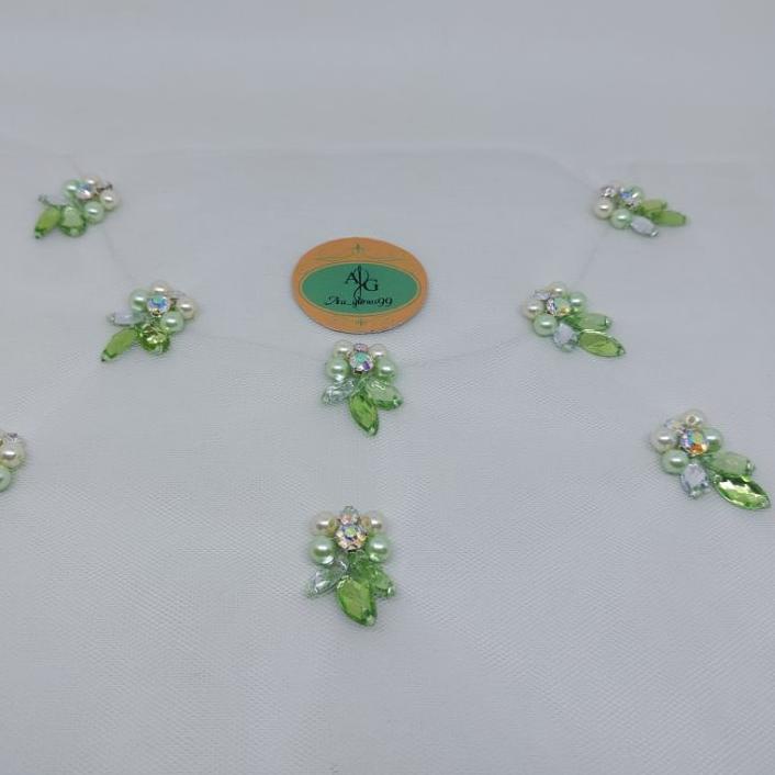 Cod PAYET RANGKAI JAHIT /TABUR KERAH/TABUR DADA/TABUR PINGGANG/GAMIS/KAFTAN/KERIDUNG/BLUS/DLL Kekini